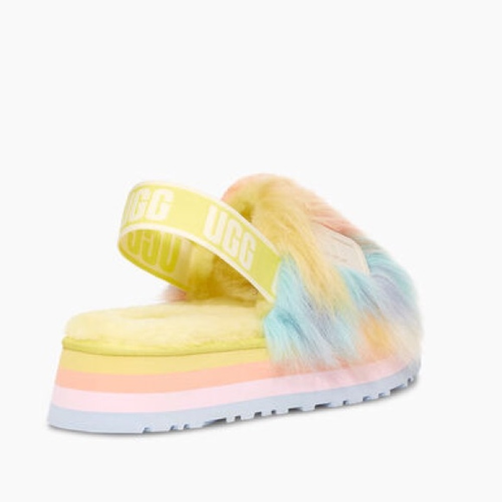 NWOB UGG DISCO TIE DYE SLIDE SLIPPERS - Picture 4 of 7